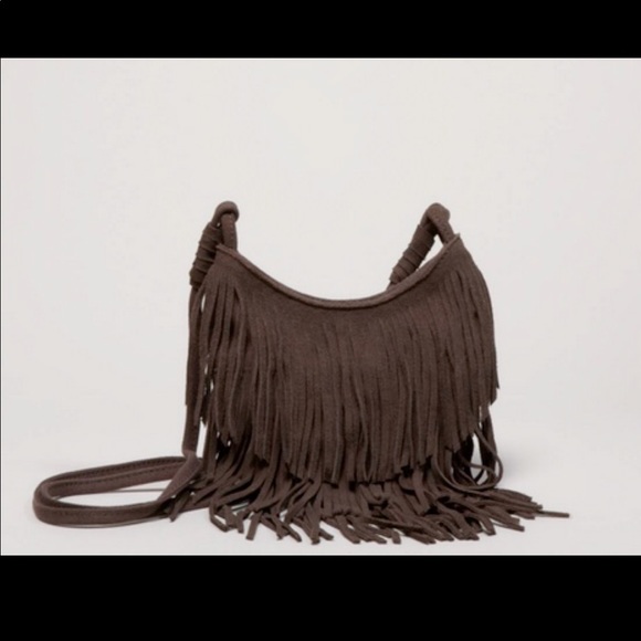 American Eagle Outfitters Handbags - AEO Fringe Crossbody Purse